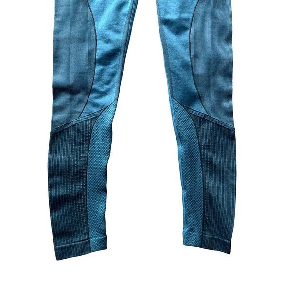 MONO‎ B Women's Green High-Waist Multi-Pattern Seamless Leggings Sz S - Picture 4 of 6